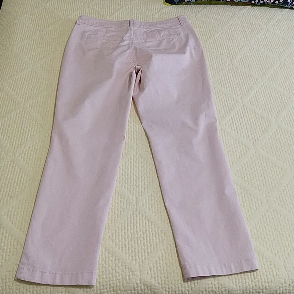 L.L.Bean Light Pink Favorite Fit Pants - Picture 2 of 12